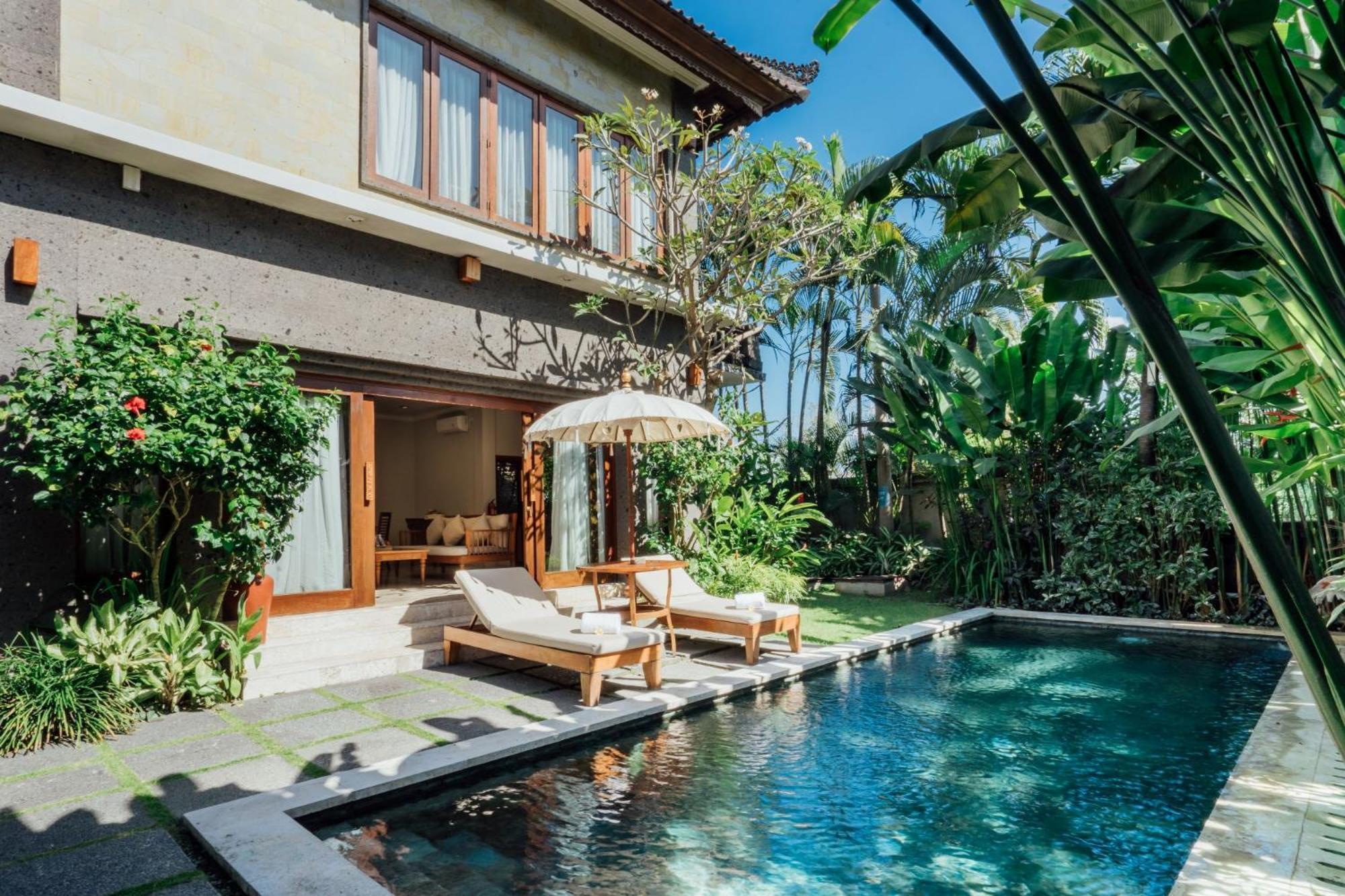 Desa Swan Villas & Spa, Desa Keramas Exteriör bild